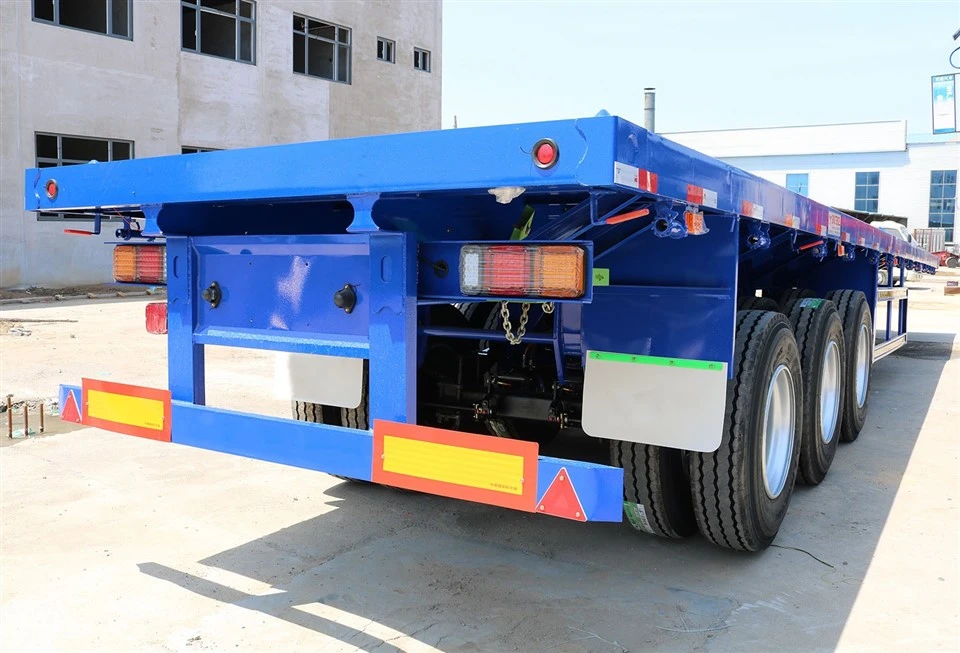 3 Axle 40ft Flatbed Trailers For Sale